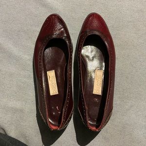 Vintage Italian-made ballet flats